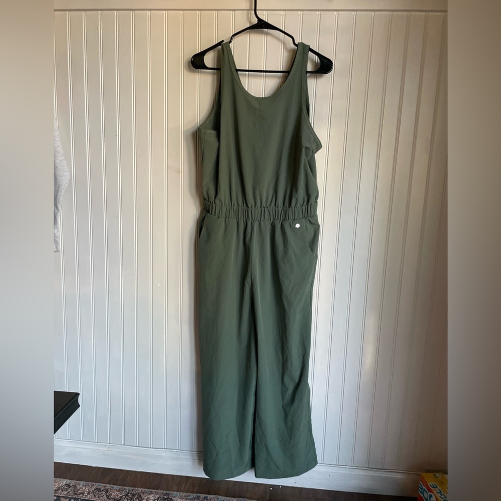CALIA by Carrie Underwood Green Jumpsuit